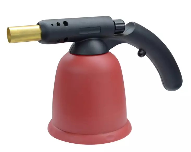 Gasbrännare, piezotändning, stark konstruktion, +1300°C - Lödstationer och brännare - 6438168115467 - 1