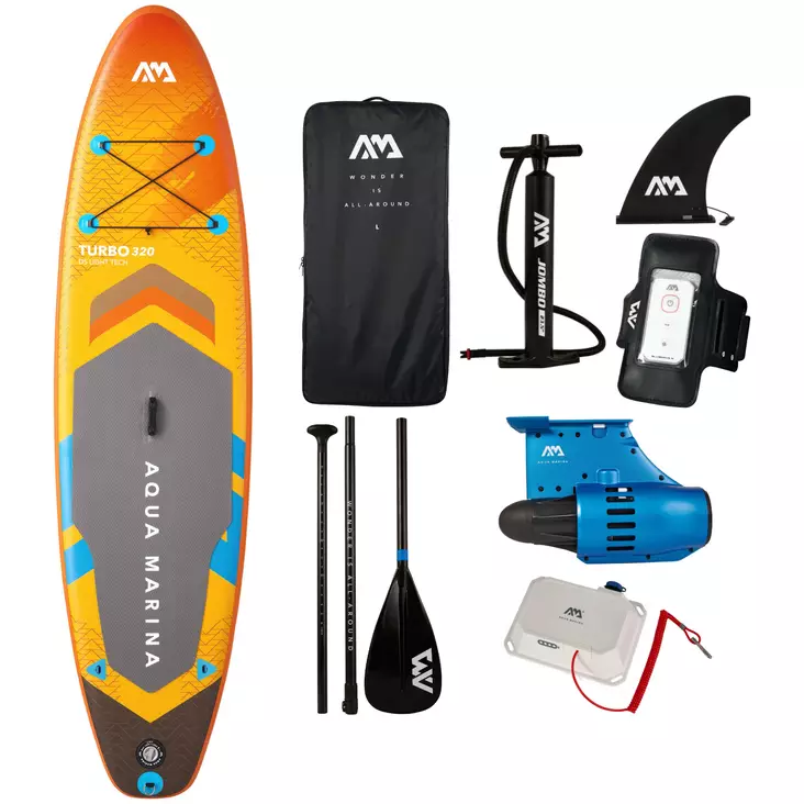 Aqua Marina Amgo 320 SUP brädsats med Bluedrive S motor - SUP-brädor - 6954521608747 - 1
