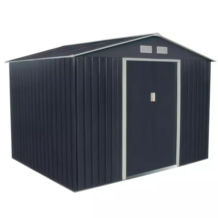 Green Land 5,3 m² trädgårdsplog med sadeltak - Förvaringsbodar - 6438014421797 - 1