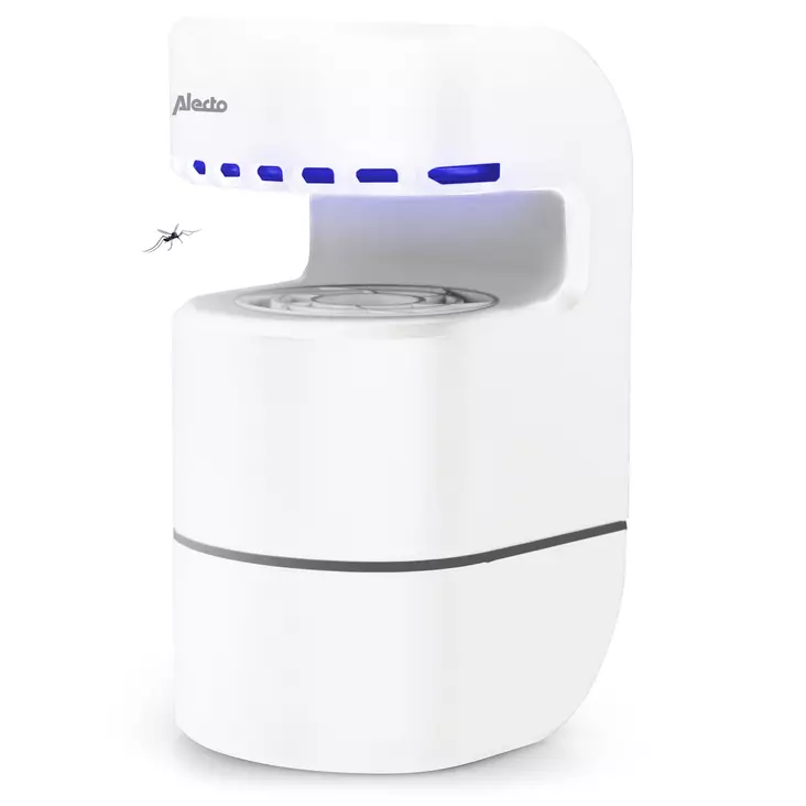 Insektslampa Effektiv mot myggor, flugor och andra flygande insekter Plug and Play Vit - Skadedjursbekämpning - 8712412586677 - 10