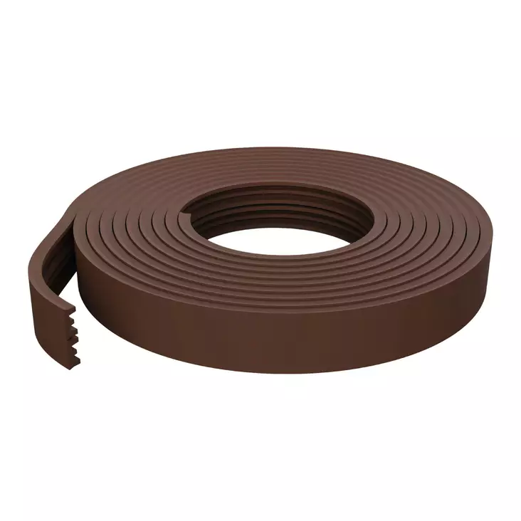 Ikkunatiiviste 24 m E-profiili ruskea Mag-Pro - Itseliimautuva EPDM-tiivistenauha ikkunoihin ja oviin (1-3,5 mm raoille) - Fönster- och dörrtätningar - 6418536039007 - 1