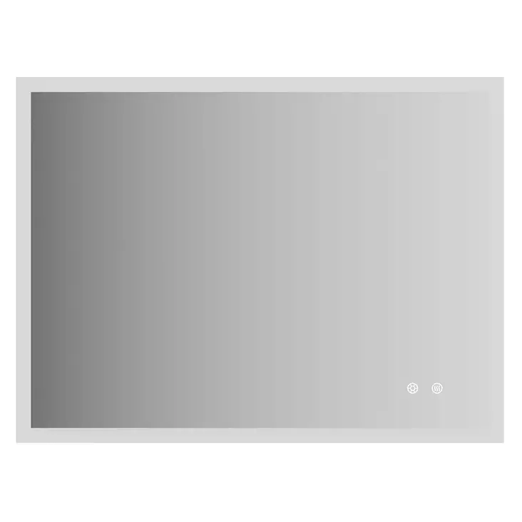 Innosanit 60x80 cm LED-strålkastare för badrum med anti-fog-beläggning - Badrumsmöbler - 6438014427997 - 1