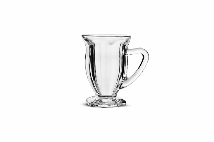 Kaffekoppsset (6 delar), transparent, 7,5 cm x 10 cm, tålig, stilren, säker - Kaffe- och teserviser - 8684283561377 - 1