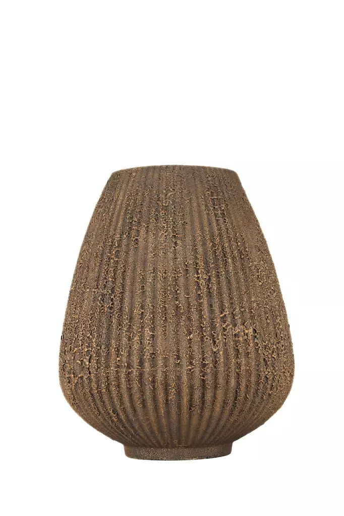 Dekorativ Kruka Aberto Design BK019 Brun Keramik 18x20 cm - Hängande blomkrukor och vaser - 8684283654727 - 1