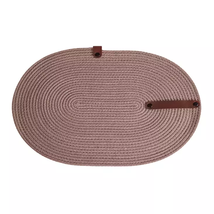 Bordstablettset Aberto Design JUT08001128D Beige Bomullsrep 30x40x1 cm - Dukar och tabletter - 8683742917977 - 1