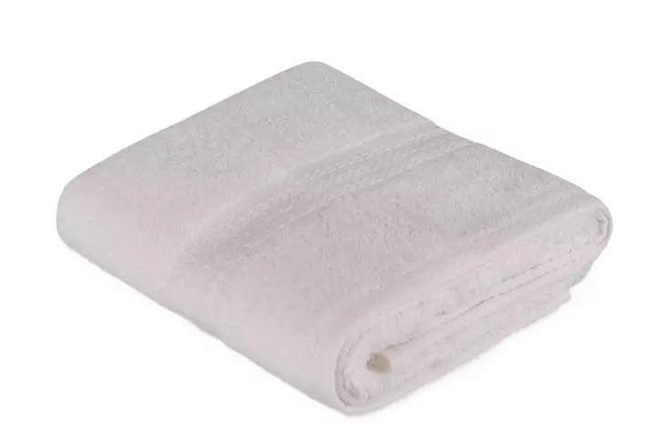 Handduk L'essentiel Vit 100% Bomull 50x90 cm - Handdukar - 8681181631027 - 1