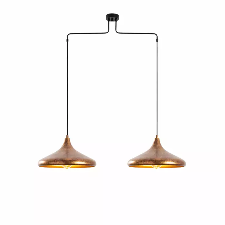 Taklampa Opviq Barek Patina Metall 100 x 35 x 132 cm - Tak- och vägglampor - 8683342834537 - 1