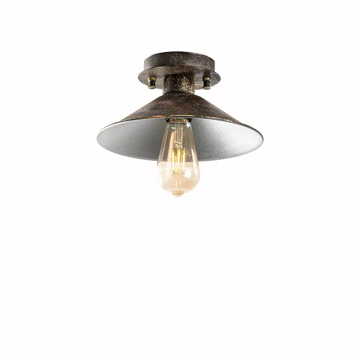 Taklampa Opviq Kon?ks?vama Antiquation Metall 24 x 24 cm - Tak- och vägglampor - 8684283783137 - 1