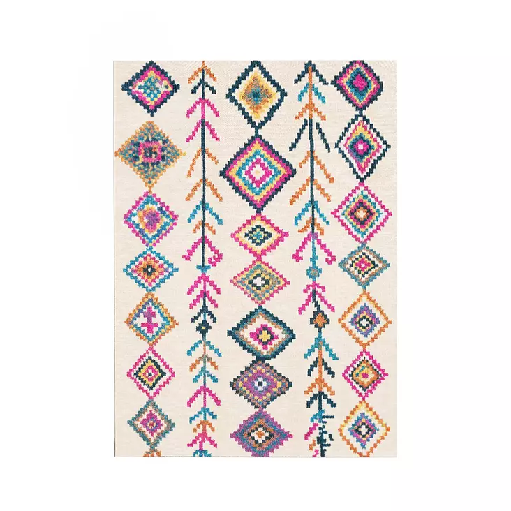 Gångmatta (80 x 150), flerfärgad, 80 x 150 cm, hållbar, antibakteriell - Små mattor och gångmattor - 8683342440127 - 1