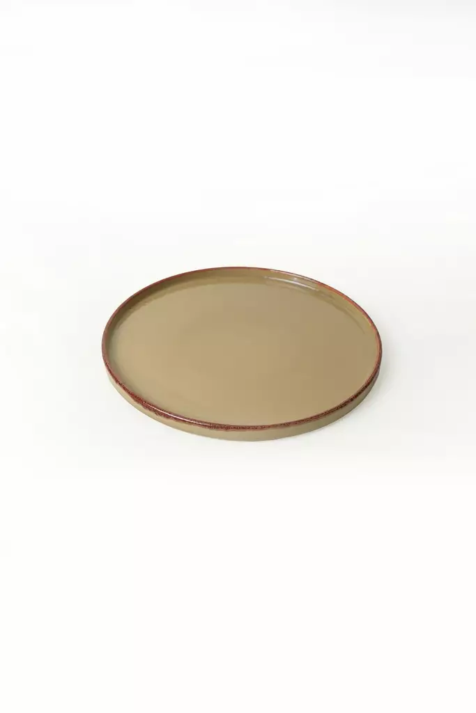 Tallrikset Hermia Ljusbrun Keramik 6 Delar - Tallrikar - 8684283355907 - 1
