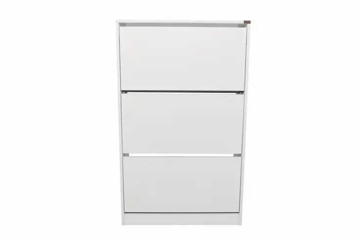 Skoskåp Hanah Home Shc530Bb Vit Spånskiva 73x119x26 cm - Skoskåp - 8682870658257 - 1