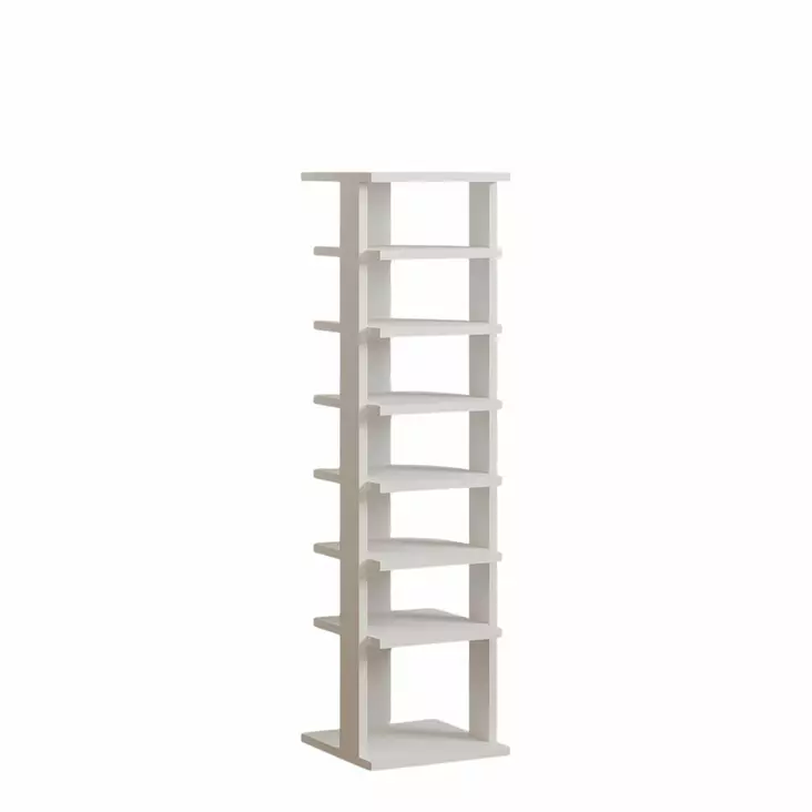 Skoskåp Hanah Home Ayka Vit Spånskiva 29,6x110x29,6 cm - Skoskåp - 8684283803477 - 1