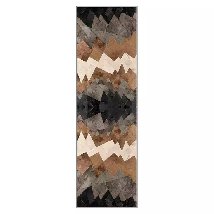 Matta Conceptum Wooylk0101 Krämvit Polyester 80x250 cm - Små mattor och gångmattor - 8683742592877 - 1