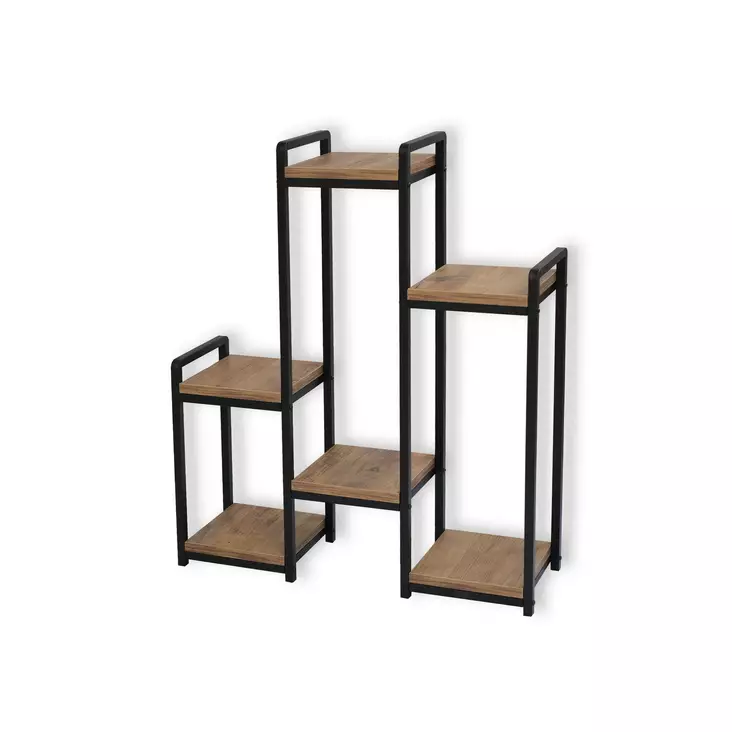 Jardinjär Hanah Home Rosa Furu Spånskiva 20x67x77 cm - Blomsterställ och växtstöd - 8684282608387 - 1