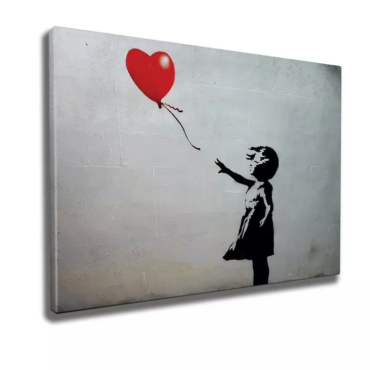 Dekorativ målning på duk, flerfärgad, 70 x 100 cm, hållbar, högkvalitativ - Tavlor och ramar - 8683342478137 - 1