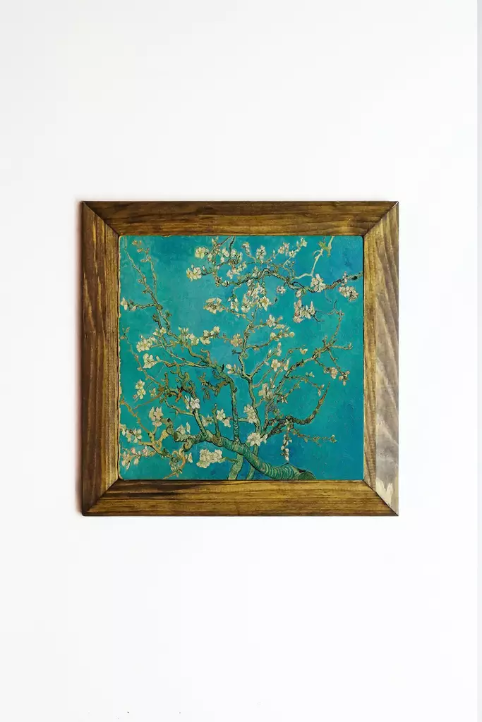 Inramad Tavla Wallxpert Flerfärgad Sten 26x26 cm - Tavlor och ramar - 8684283589227 - 1