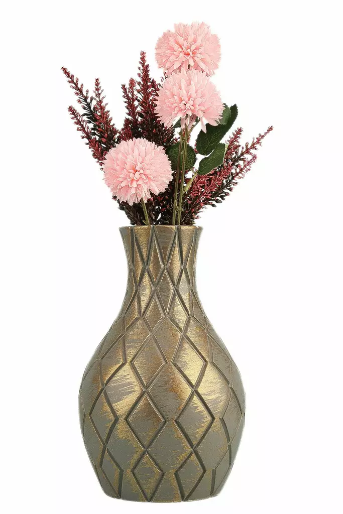 Dekorativ Kruka Aberto Design YL729 Antiquation Keramik 13x25 cm - Hängande blomkrukor och vaser - 8684283435777 - 1