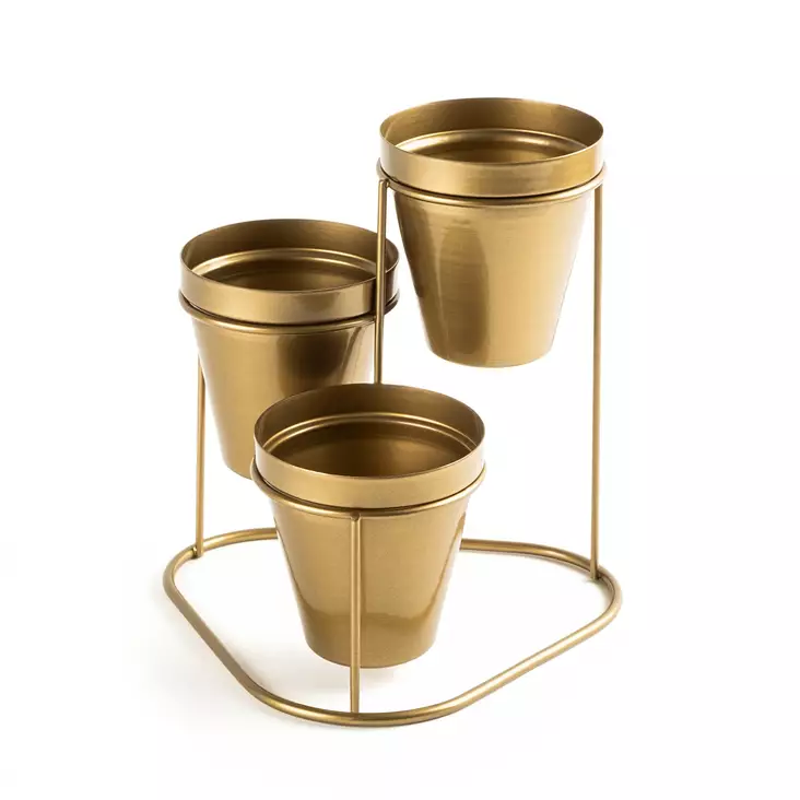 Metalldekoration Aberto Design GED014B Guld Metall 19x20x19 cm - Dekorationer, prydnadsföremål - 8684282360797 - 1