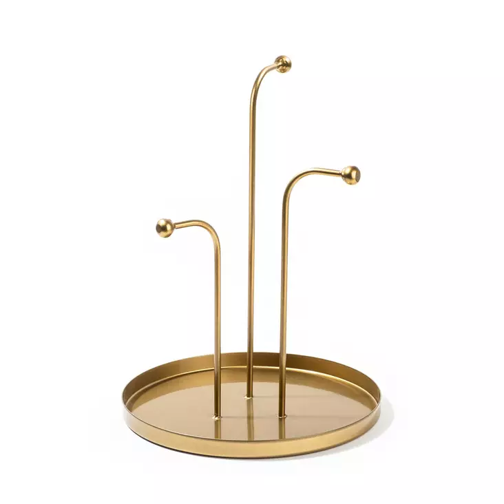 Dekorativt metalltillbehör, guld, 20,5 cm, 27 cm, hållbart, stilrent, mångsidigt - Dekorationer, prydnadsföremål - 8684282243397 - 1