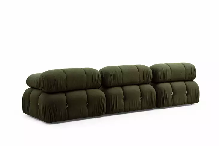 Hörnsoffa Atelier del Sofa Bubble Green Grön Polyester 288x190x75 cm - Soffor - 8683342961837 - 1
