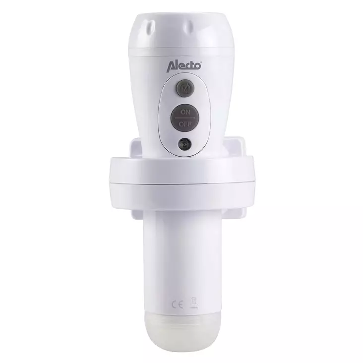 Uppladdningsbar LED-ficklampa Vit - Ficklampor - 8712412677337 - 10