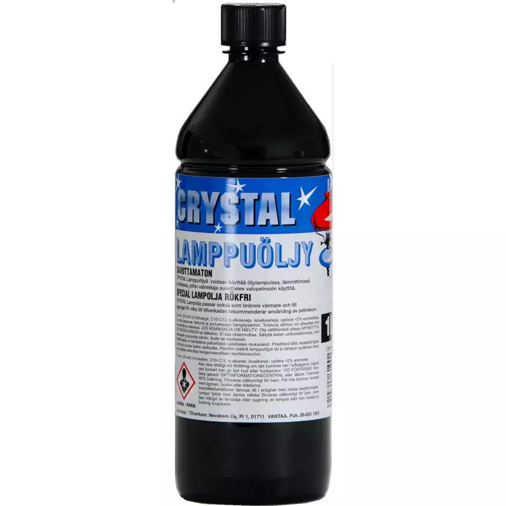 LamppuÃ¶ljy 1 l Crystal - Tändare, tändmaterial, gaser - 6419715610017 - 1