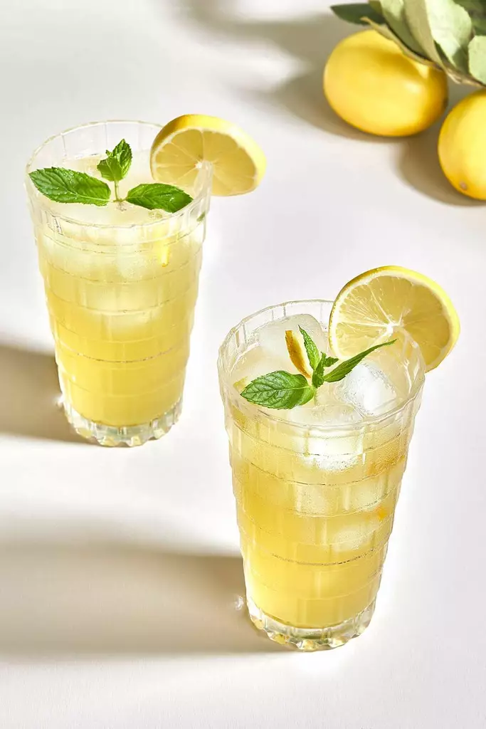 Glas Set Hermia Solea Transparent Glas 2 Delar - Serveringsfat - 8684283784967 - 1