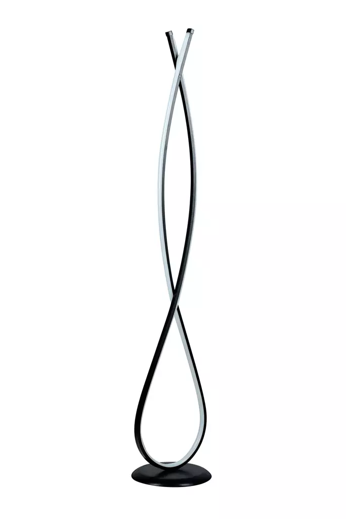 Golvlampa Opviq Infinity Black Flerfärgad Aluminium 25 x 25 x 125 cm - Golv- och bordslampor - 8683742109617 - 1