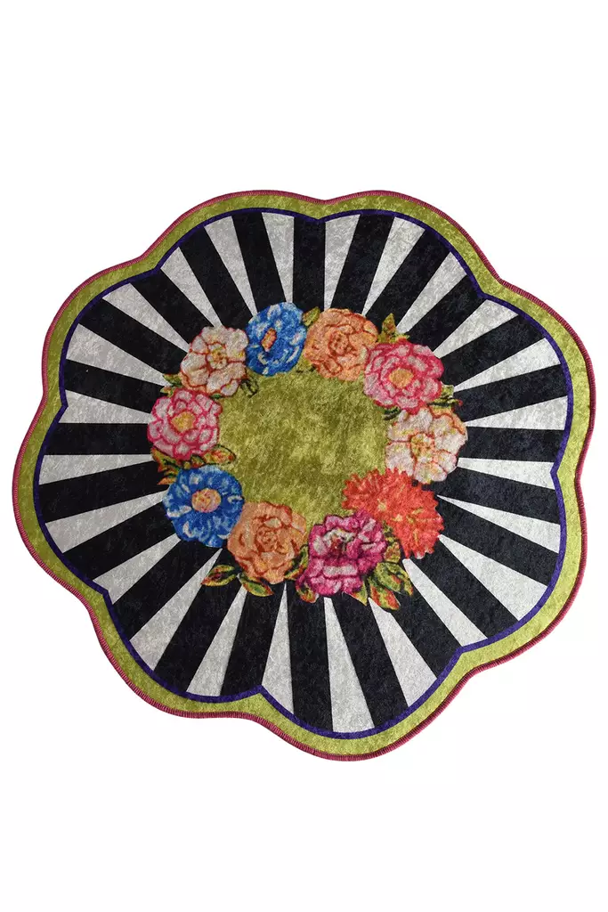 Matta Conceptum Hypnose Loan Flerfärgad Polyester 100x100 cm - Stora och medelstora mattor - 8681875589627 - 1