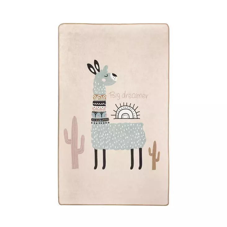 Matta (100 x 160), flerfärgad, 100 x 160 cm, skön, tålig, lättskött - Stora och medelstora mattor - 8681875386707 - 1