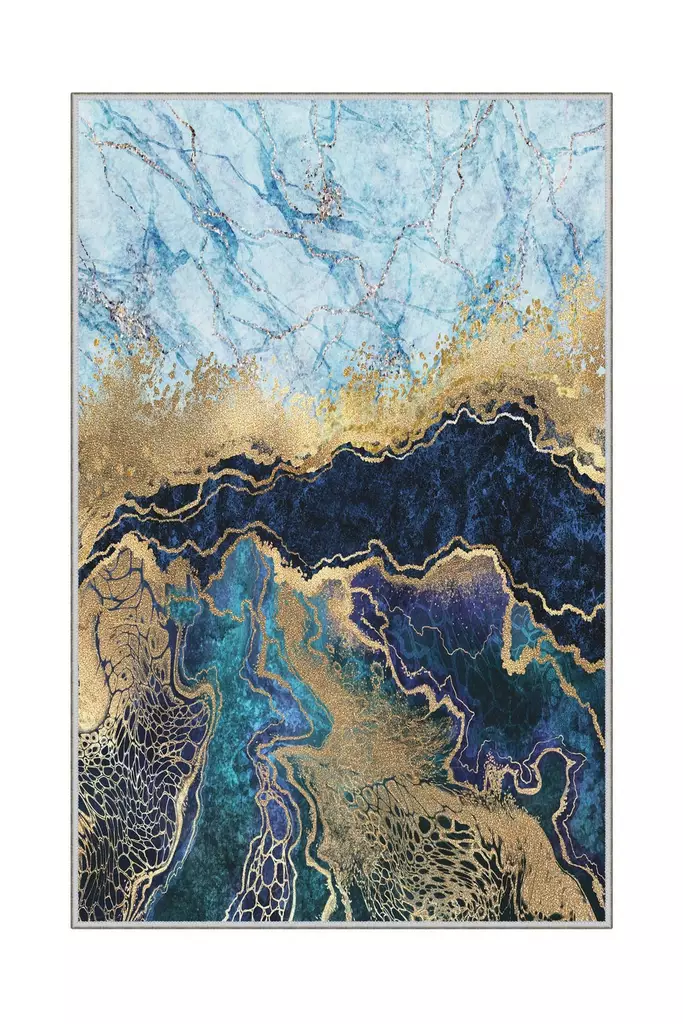 Matta Conceptum Hmnt768 Flerfärgad Polyester 50x80 cm - Små mattor och gångmattor - 8682870591677 - 1