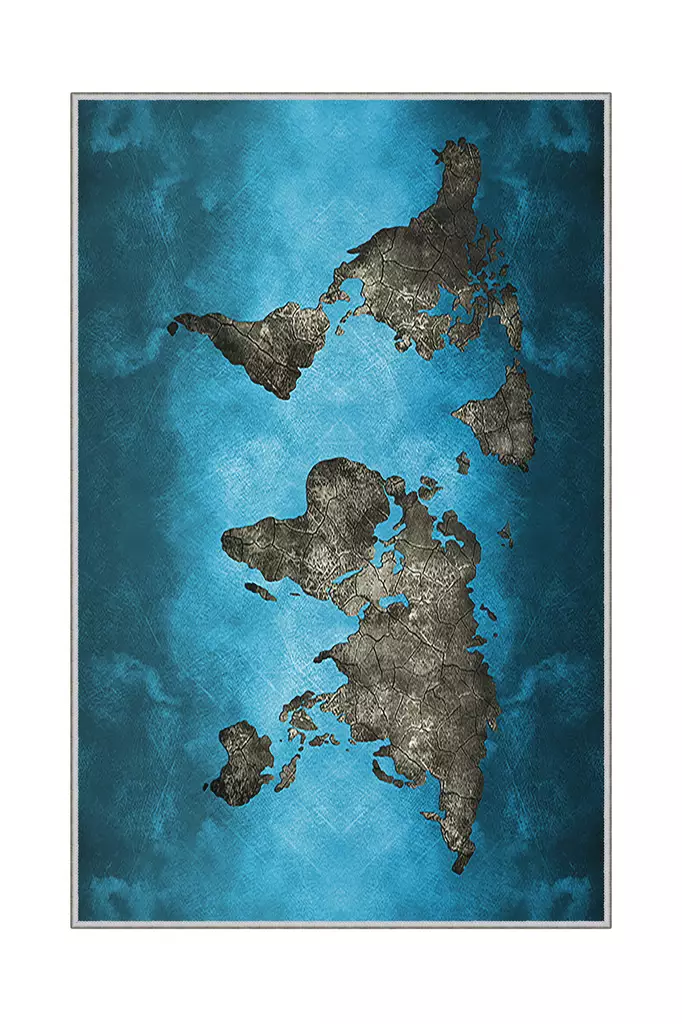 Matta Conceptum WOOKECE002 Flerfärgad Polyester 50x80 cm - Små mattor och gångmattor - 8683342113397 - 1