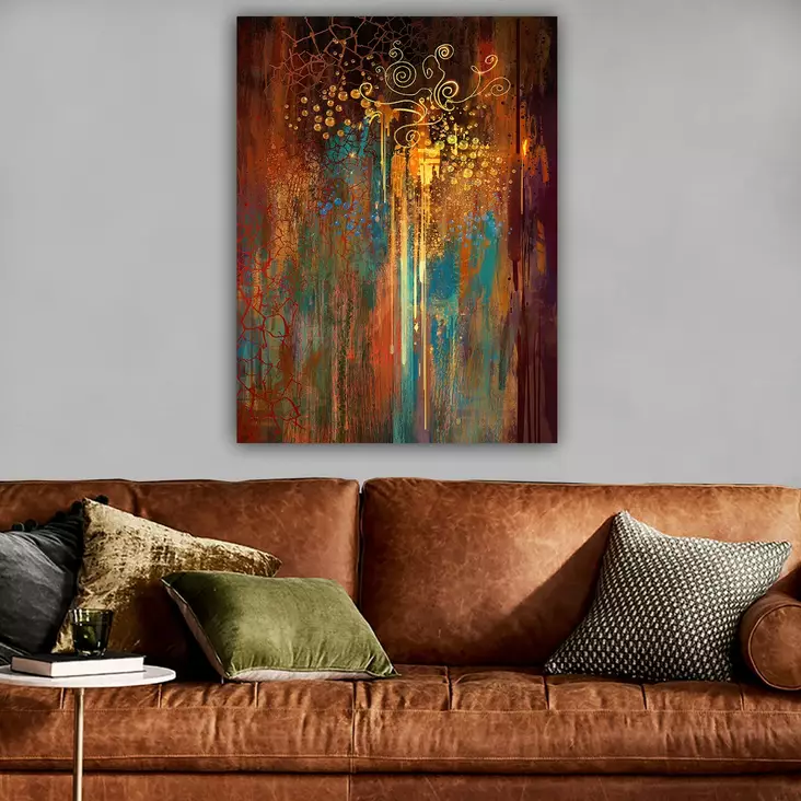 Canvastavla Wallity Flerfärgad Canvas 70x100 cm - Tavlor och ramar - 8682870209787 - 1