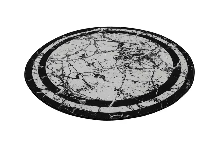 Badrumsmatta Mijölnir Flerfärgad 100% Polyester Antibakteriell Halkfri 100 cm - Badrumsmattor och våtrumsmattor - 8681875898057 - 1