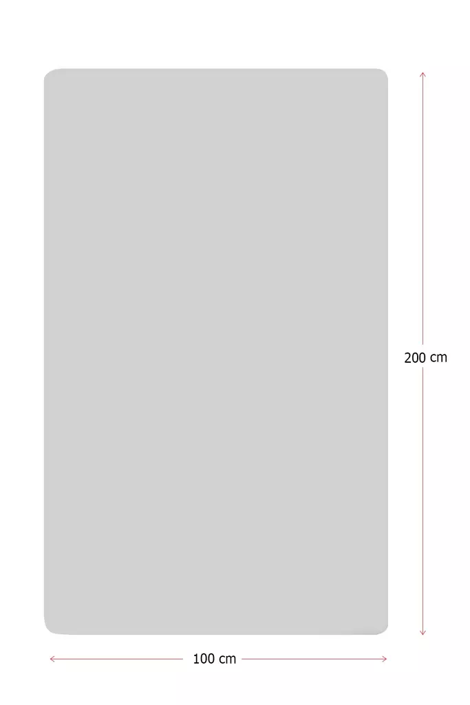 Gångmatta Conceptum HMNT139 Flerfärgad Polyester 100x200 cm - Stora och medelstora mattor - 8681875772357 - 1