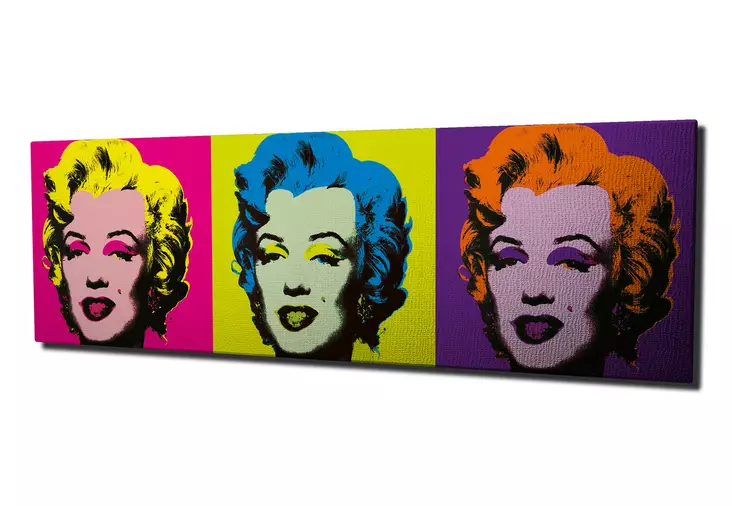 Canvastavla Wallity Flerfärgad Canvas 30x80 cm - Tavlor och ramar - 8681181705087 - 1