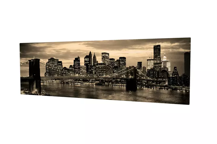 Canvastavla Wallity Flerfärgad Canvas 30x80 cm - Tavlor och ramar - 8681181556047 - 1