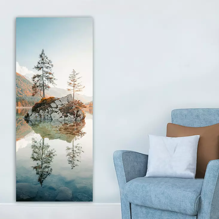 Canvastavla Wallity Flerfärgad Canvas 50x120 cm - Tavlor och ramar - 8682870435797 - 1