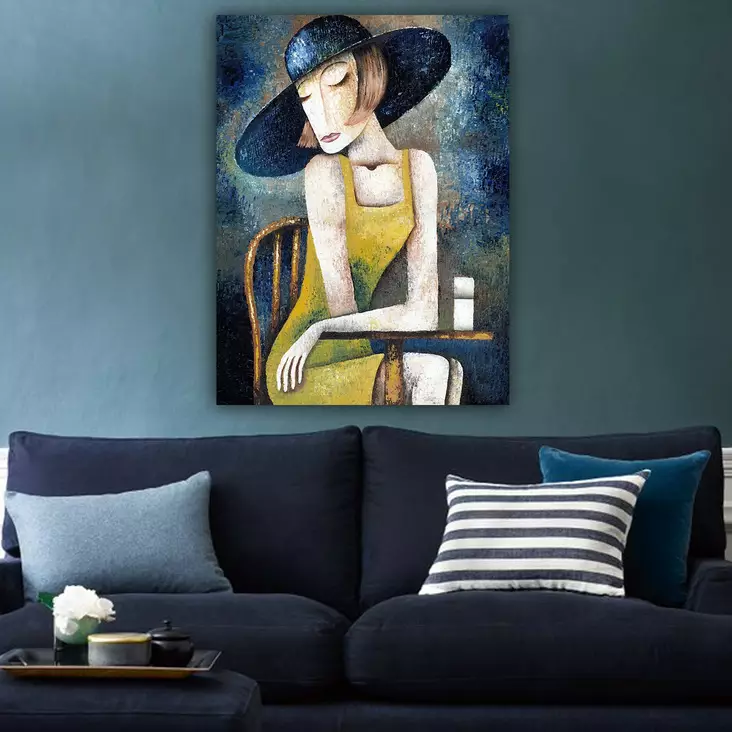 Canvastavla Wallity Flerfärgad Canvas 70x100 cm - Tavlor och ramar - 8682870212077 - 1