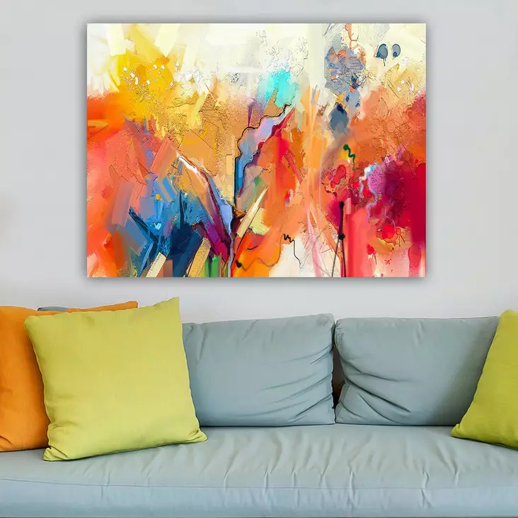 Canvastavla Wallity Flerfärgad Canvas 70x100 cm - Tavlor och ramar - 8682870213357 - 1