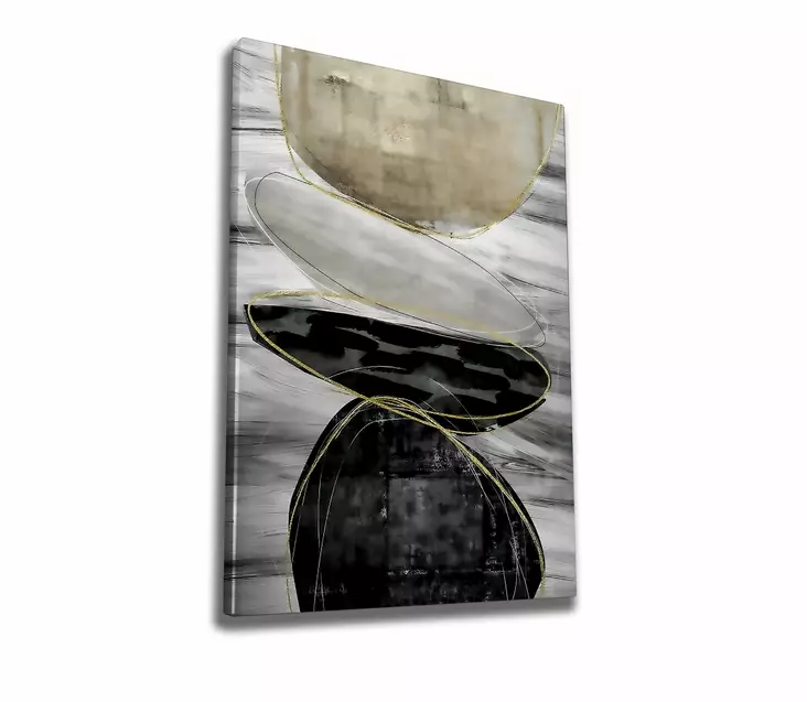 Canvastavla Wallity Flerfärgad Bomull/Polyester 70x100 cm - Tavlor och ramar - 8683342998307 - 1