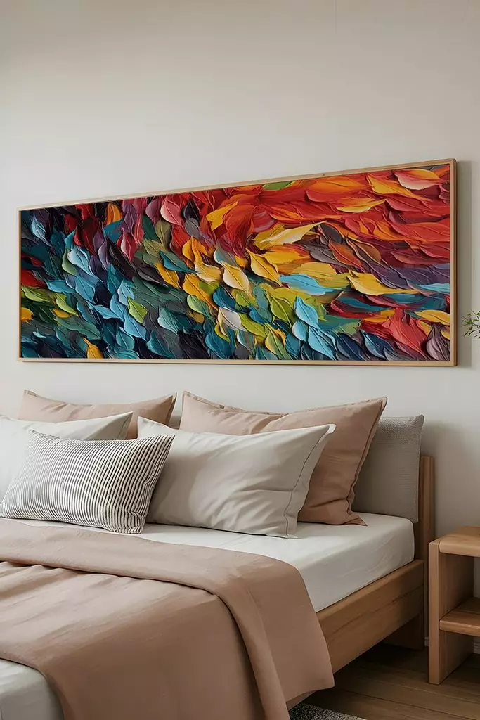 Inramad Tavla Wallity Flerfärgad MDF 50x120 cm - Tavlor och ramar - 8684283924097 - 1