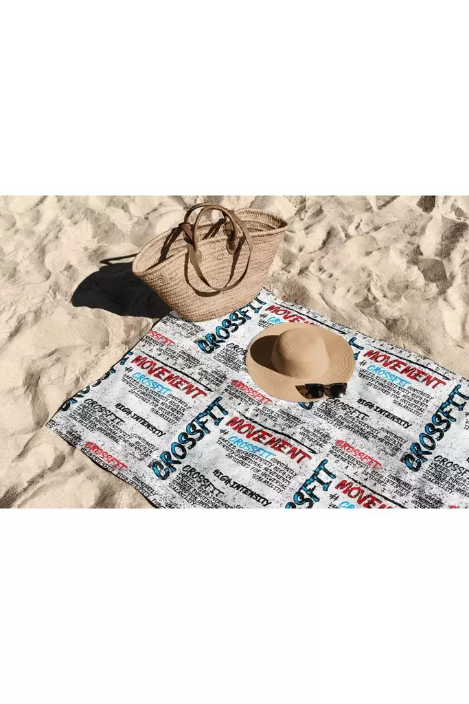 Strandhandduk Mijölnir Flerfärgad 70% Polyester 30% Polyamid Mikrofilament 70x130 cm - Handdukar - 8684282665557 - 1