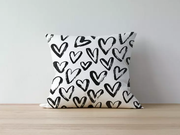 Kuddfodral Aberto Design A1076 Flerfärgad Polybomull 43x43 cm - Prydnadskuddar - 8682870194557 - 1