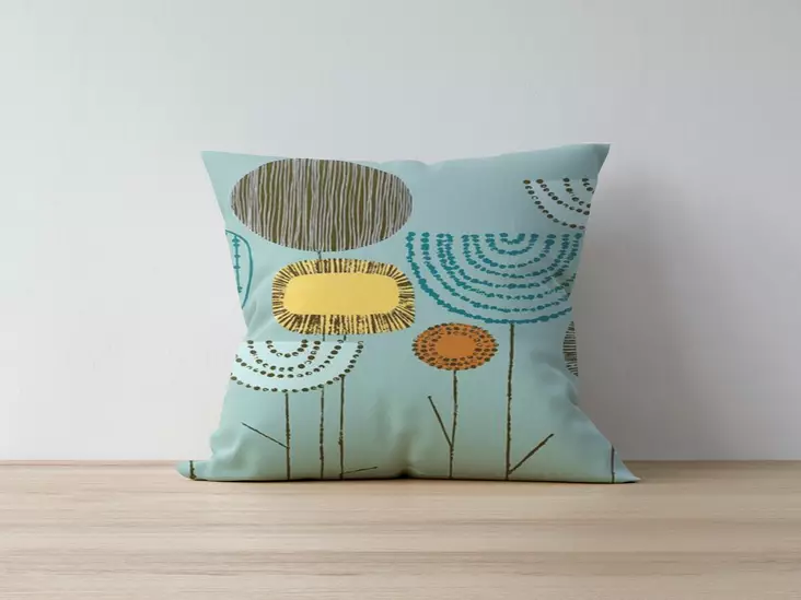 Kuddfodral Aberto Design A1162 Flerfärgad Polybomull 43x43 cm - Prydnadskuddar - 8682870195417 - 1