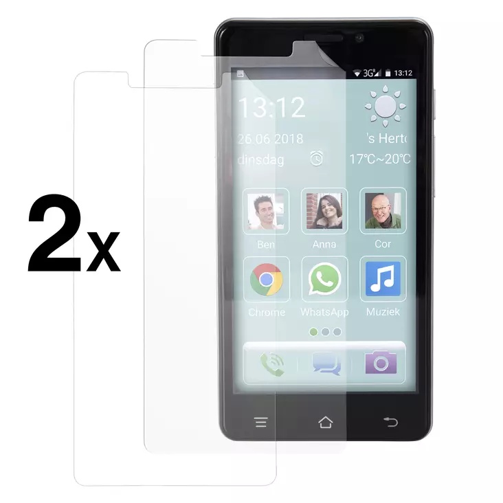 Skärmskydd för Fysic smartphone F101 - Nedis produkter - 8712412581917 - 1