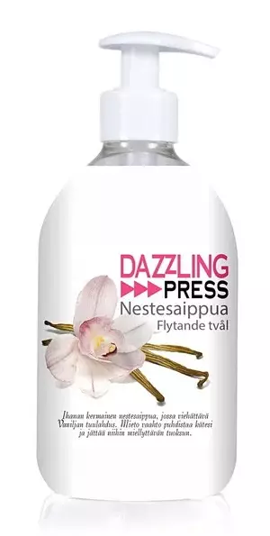 Nestesaippua Dazzling Press Vanilla - Tvålar och handdesinfektionsmedel - 6420613517087 - 1