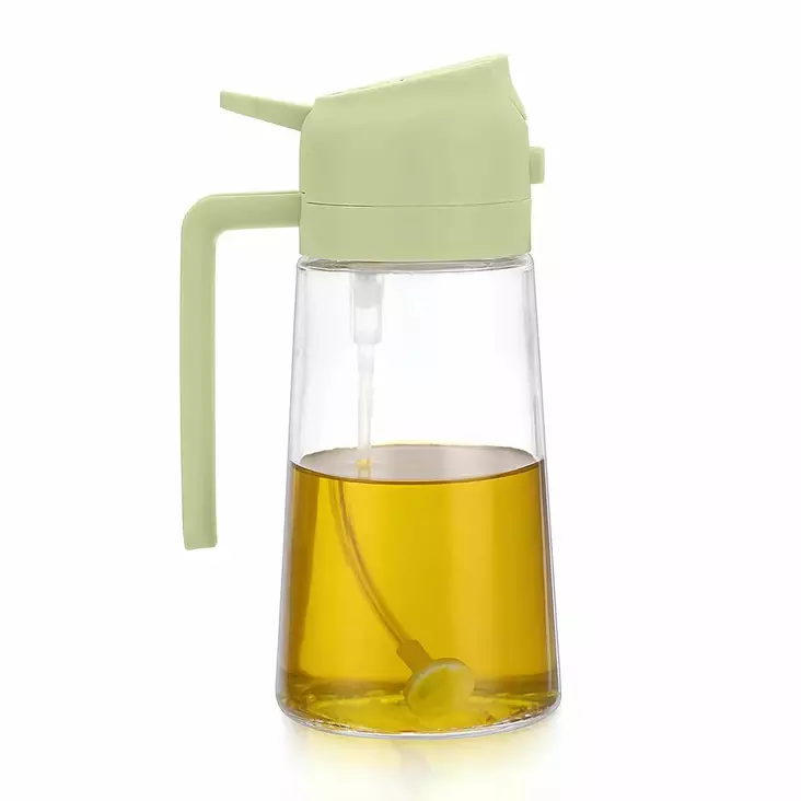 Oljedispenser Aberto Design Flerfärgad Glas 10x10x18 cm - Dagliga köksartiklar - 8684283519767 - 1
