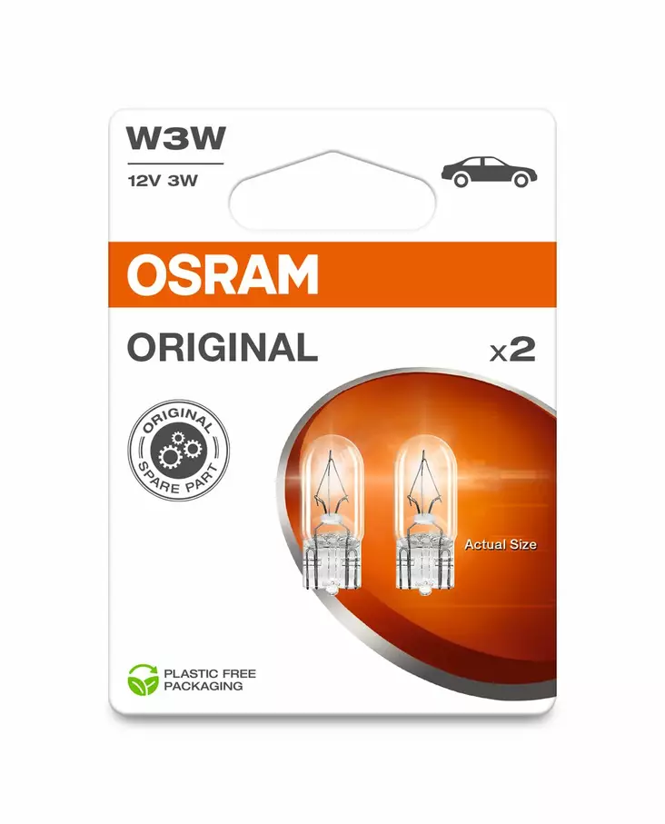 Osram W3W autolamppu - Strålkastare och glödlampor - 4062172395847 - 1