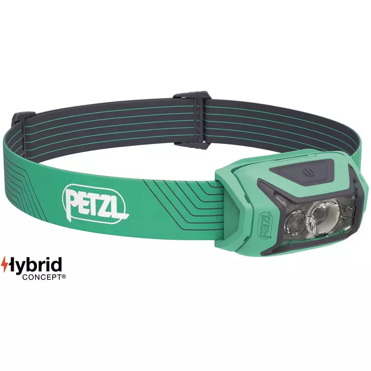 Otsalamppu ACTIK vihreä Petzl E063AA02 - Pannlampor - 3342540838697 - 1